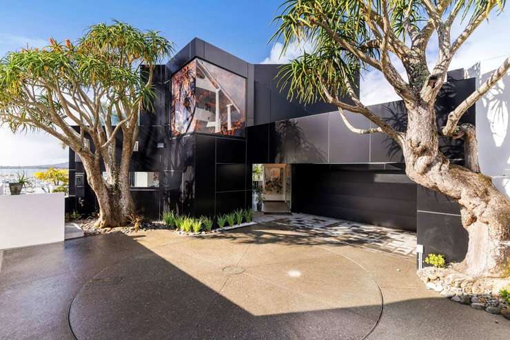 The stunning view from one of the bedrooms at 103 Shelly Beach Road, in St Marys Bay, Auckland. Photo / Supplied