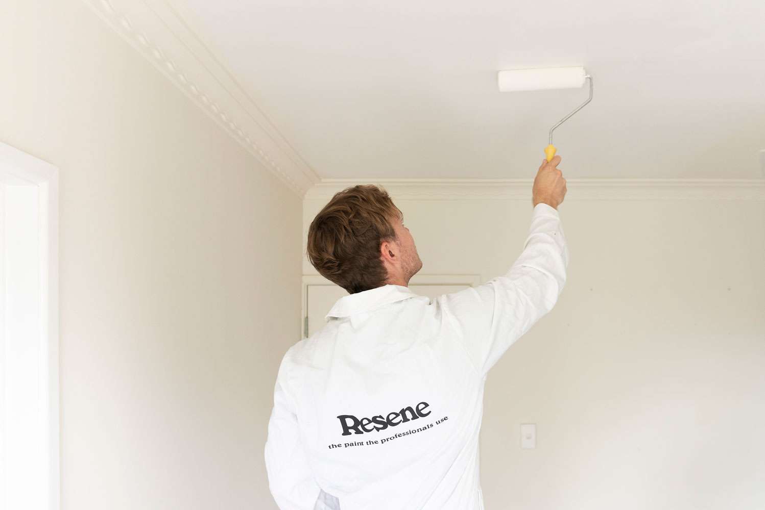 Always protect the areas around your painting project with Resene drop cloths to reduce the risk of getting paint where you don’t want it.