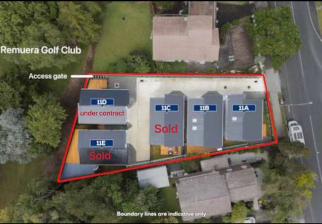 Neighboring the Remuera Golf Course