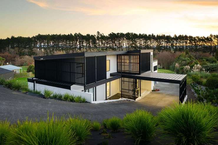 Waikato properties that golden visa holders could buy are few and far between but include this $5.95m lodge in Whangapoua, in the Coromandel. Photo / Supplied