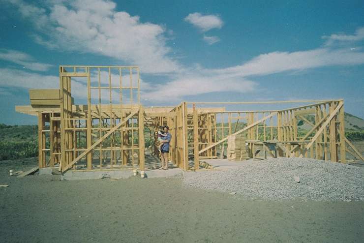 9 Driftwood Lane, at the Christchurch coastal suburb of Waimairi Beach, has an inground pool. Photo / Supplied