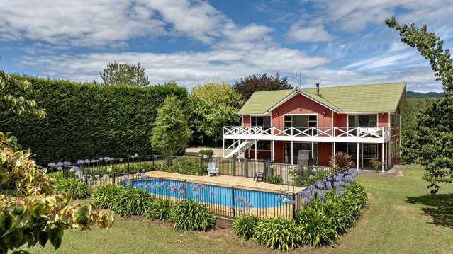 Massive home with grounds to match