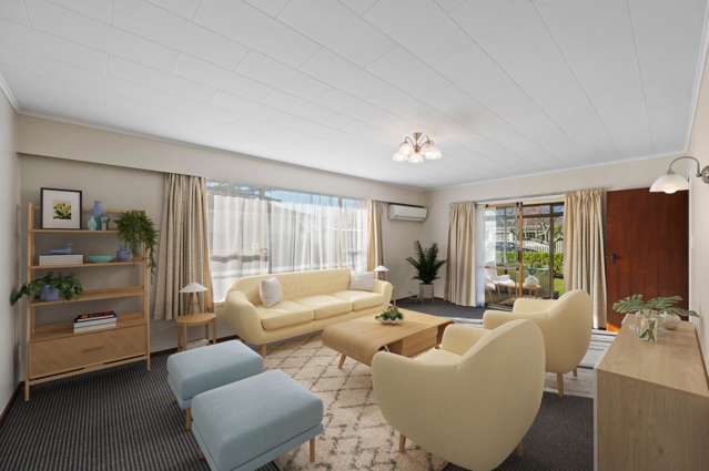 Very spacious front unit