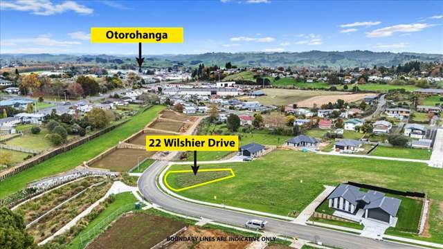 Blank canvas in Otorohanga's new subdivision!