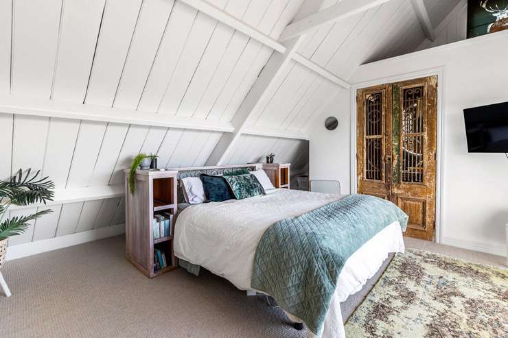 The Devonport churches were in a near-derelict state, but have been transformed into modern homes. Photo / Supplied