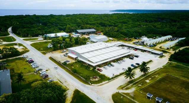 Pacific island's premier retail complex, supermarket for sale