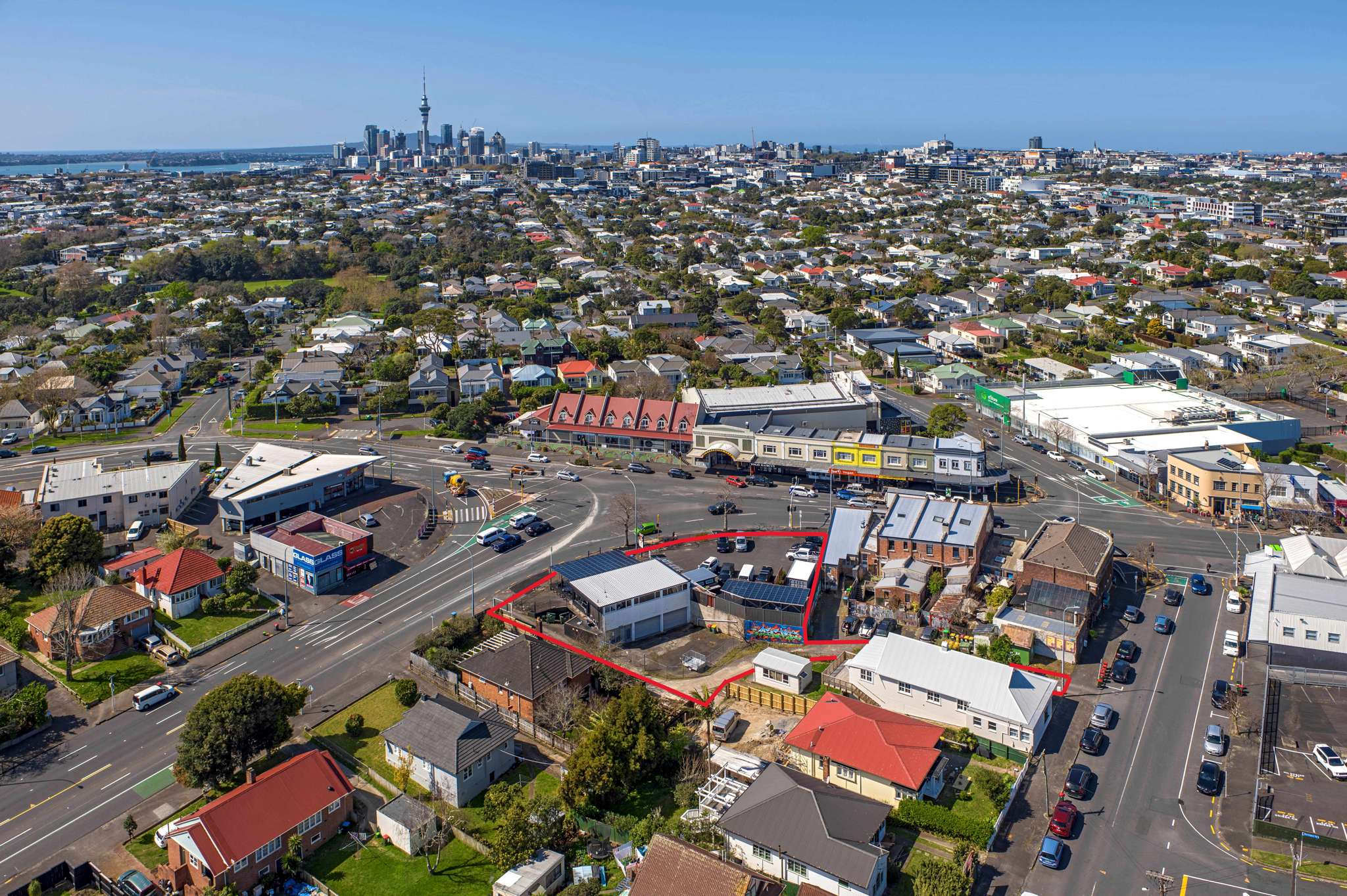 Development site cornerstone for Grey Lynn