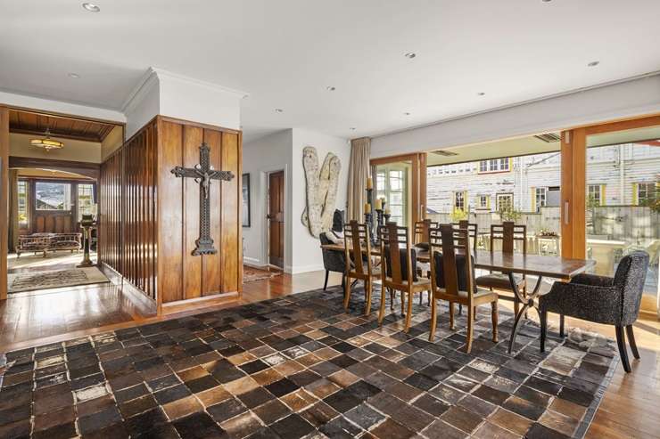 The historic home for sale at 111 Brougham Street, in Mount Victoria, Wellington. Photo / Supplied