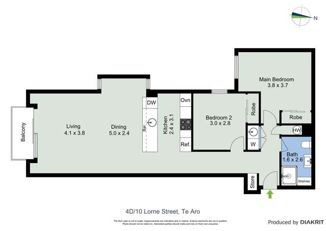 4D/10 Lorne Street Te Aro_1