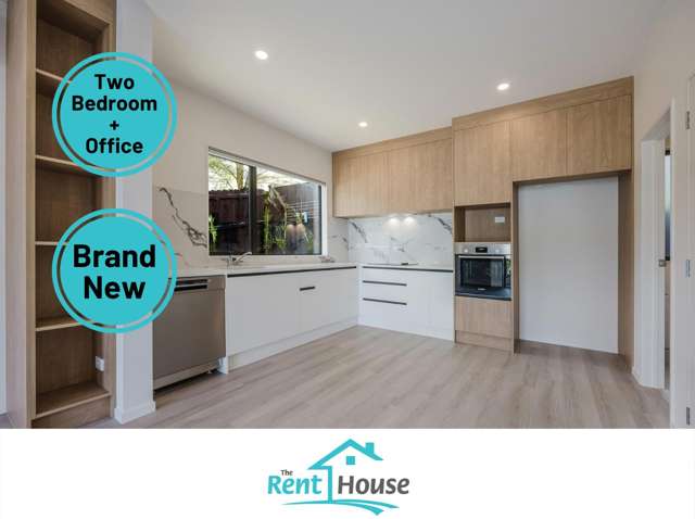 Brand New 2-Bedroom Townhouse with Sunny Covered Deck