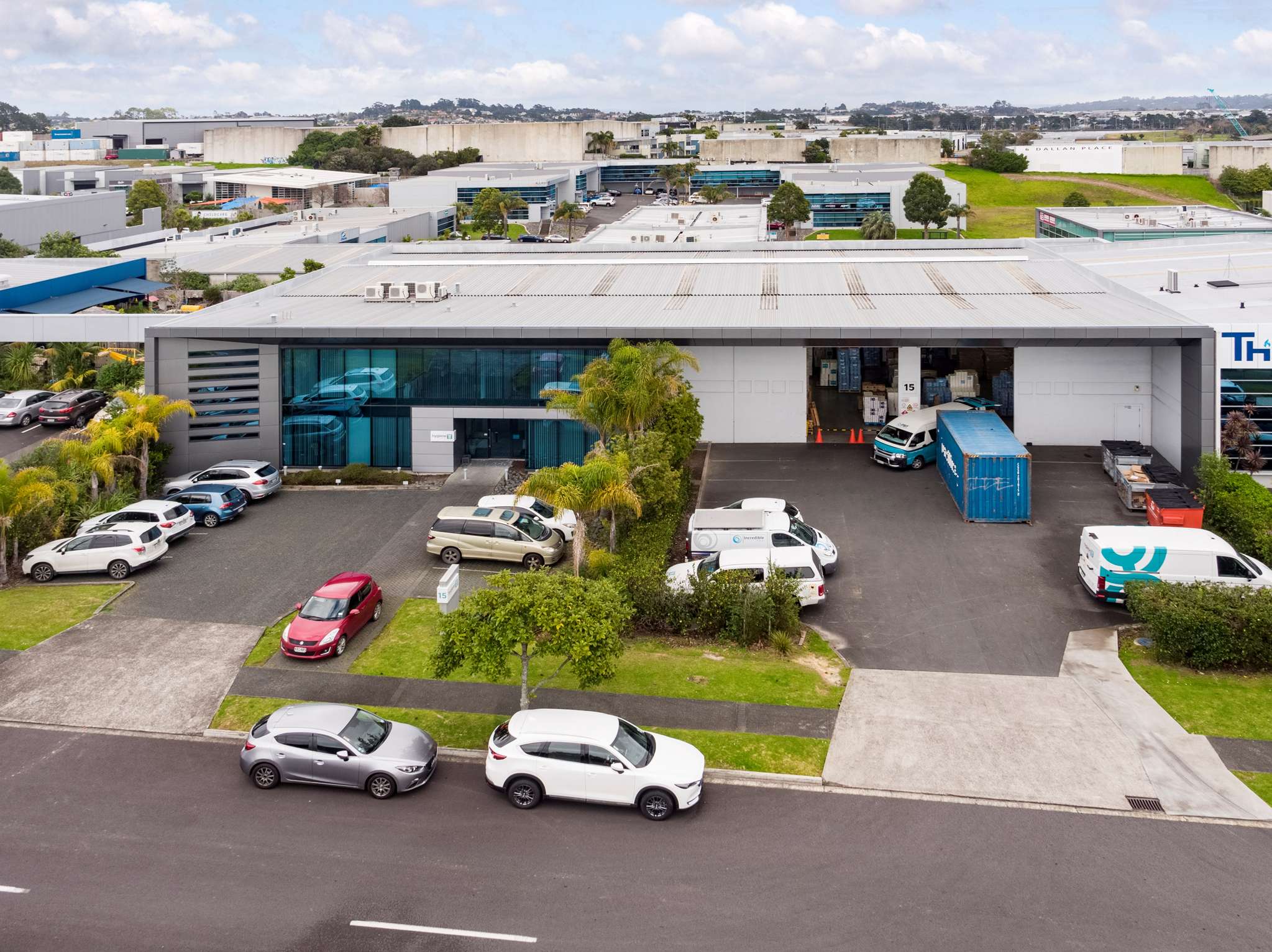 Modern building in tightly held North Shore precinct