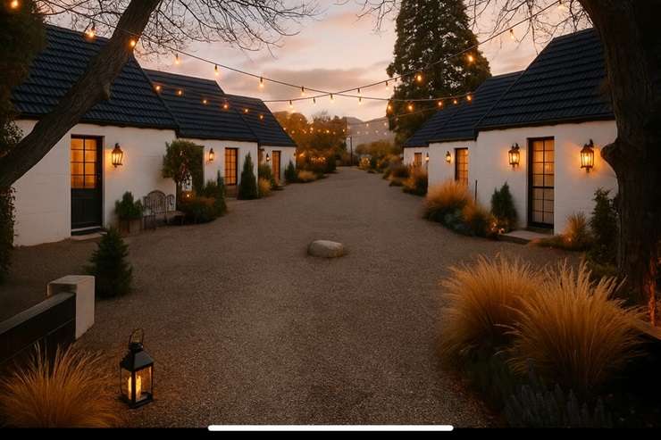 The main street in Clyde, Central Otago. Agents say interest in the town is picking up. Photo / Getty Images