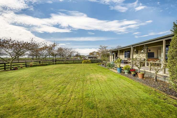 The Bests built the American-style ranch as their family home 10 years ago. Photo / Supplied