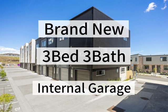Modern 3 Bedroom 3 Bathroom Home with Internal Gar