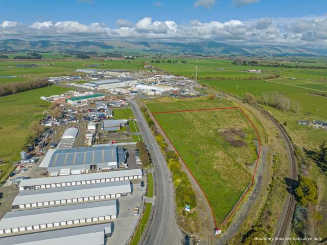 Works Road industrial land: 1.812ha