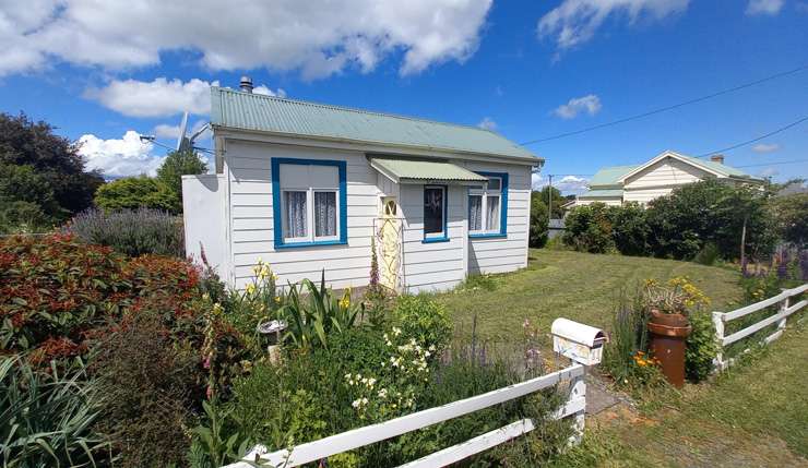 A two-bedroom house at 13 Pakington Street, in Westport, Buller, is priced at <img99,000. Photo / Supplied