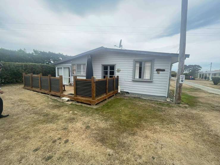 Sinclair cottage, in Nightcaps, Southland, hit the open market in July. Photo / Supplied