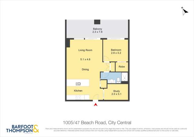 1005/47 Beach Road City Centre_1