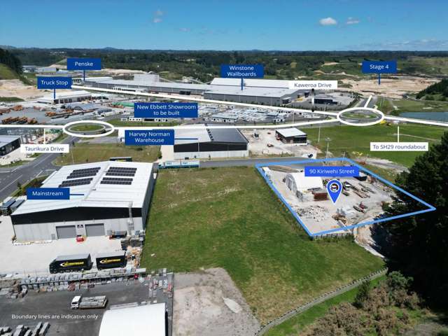 Industrial Land for Lease in Tauriko