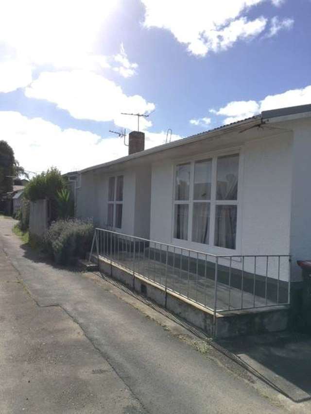Two bedroom unit with fenced lawn area