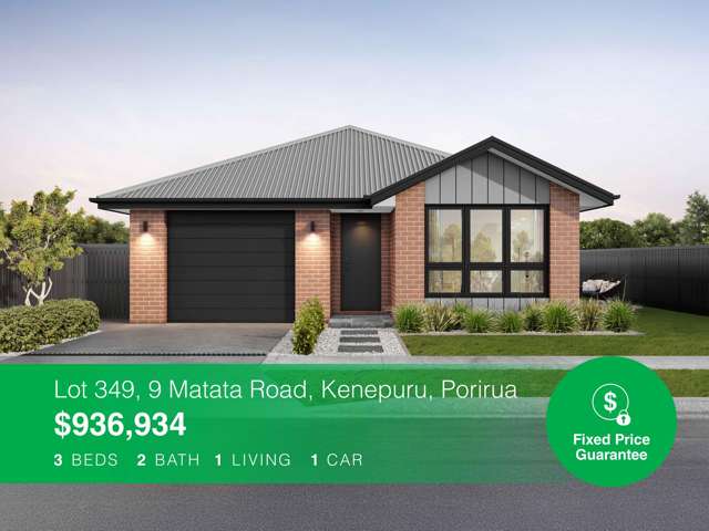 Build new in Kenepuru - Lot 349