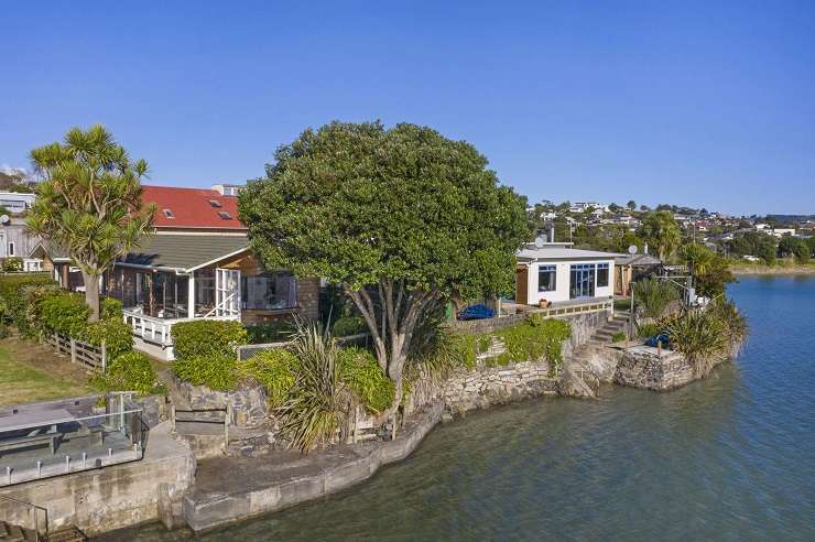 A four-bedroom, three-bathroom home on Hills Road, in Raglan, sold for $2.15m last month, making it the most expensive property to sell in the surf town so far this year. Photo / Supplied