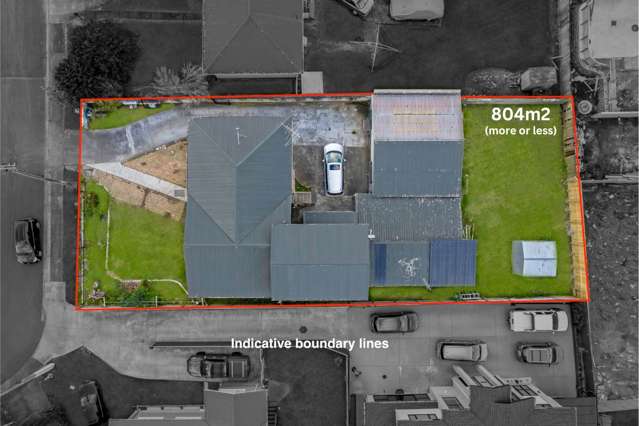 804sqm (mol) Land – Mixed Housing Urban Zone!