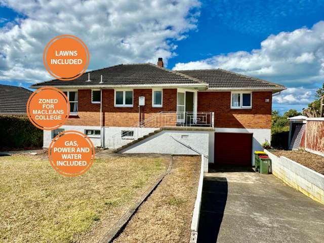 Brick and tile 3-bedroom home