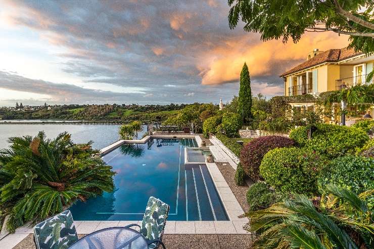 A modern, glass and steel mansion on Burwood Crescent, in Remuera, Auckland, sold for $20.6m in May 2023. The deal was brokered by Graham, Andrew and Ollie Wall, of Wall Real Estate. Photo / Supplied