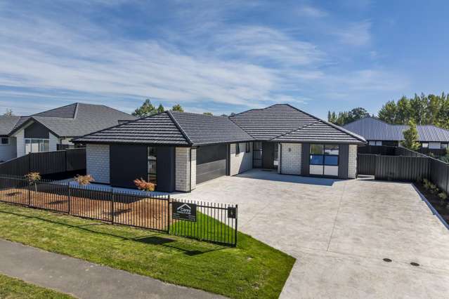 Contemporary home, superior family living