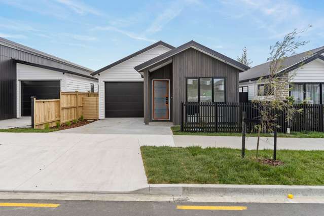 Brand New, Single Level Living With an Outlook