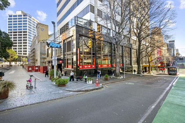 Lorne street retail + billboard income potential