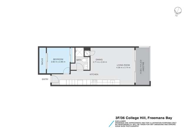 Apt 3F, 36 College Hill Freemans Bay_1
