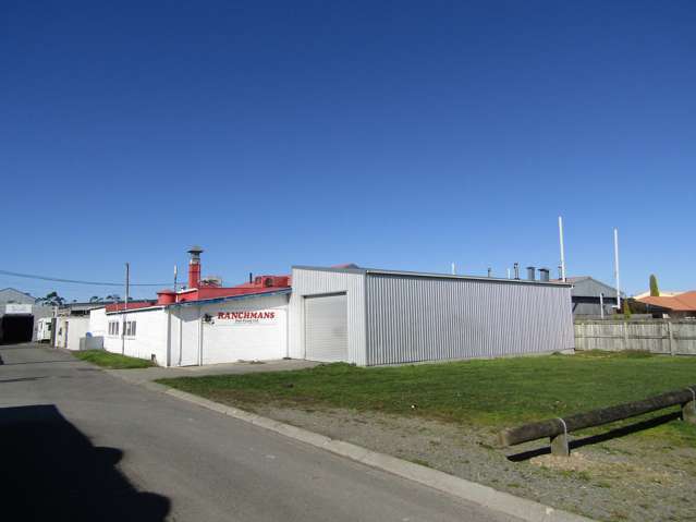 Former dog food factory for sale