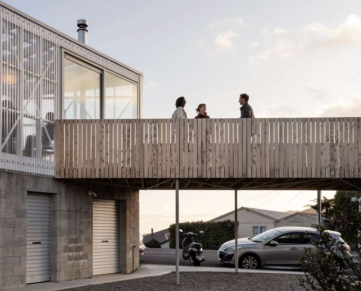 The award-winning Feather House, in Nelson. It was designed by Jeremy Smith, of Irving Smith Architects. Photo / NZIA