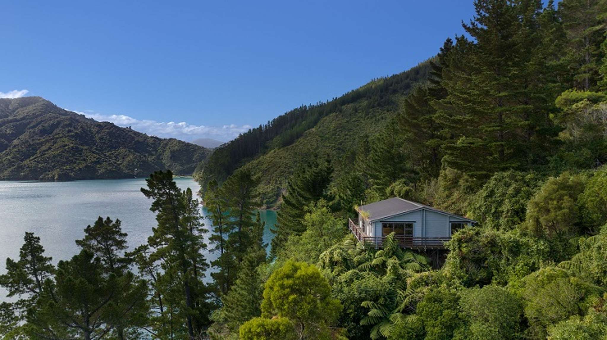 Abandoned bach with $140,000 RV for sale in Marlborough Sounds