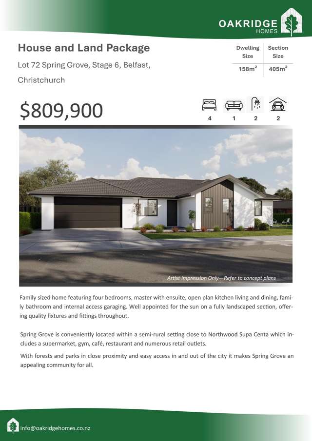 Lot 72 Spring Grove Belfast_1