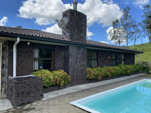 Fabulous rural views with a pool