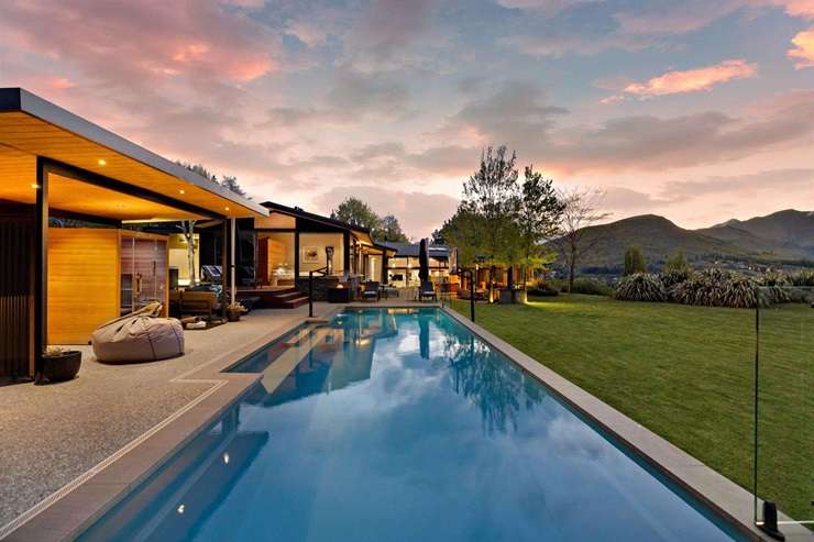 A four-bedroom home on Drift Bay Road, Wye Creek, in Queenstown, was snapped up last month after a year on the market. Photo / Supplied