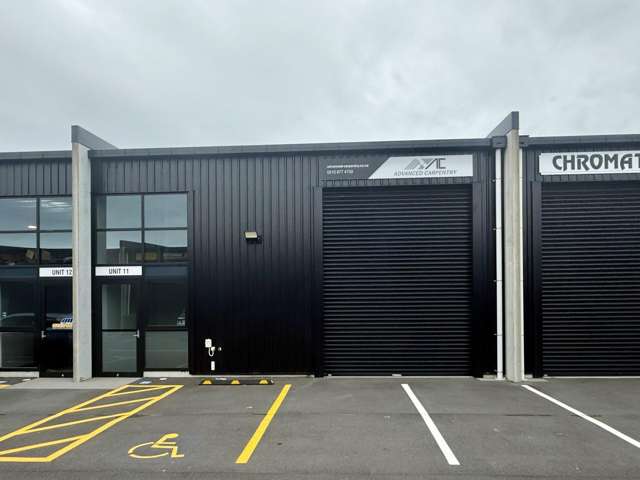 Modern industrial unit in Tauriko