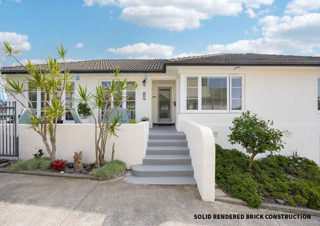 Timeless Art Deco Elegance - Rendered Brick