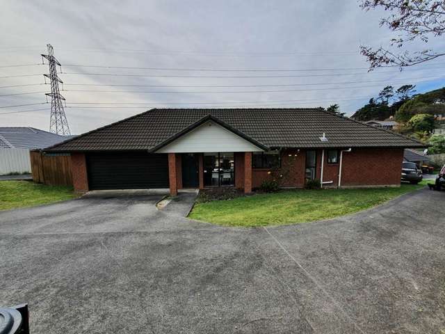Single-level, 3-bedroom, 1-bathroom home