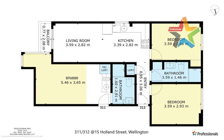 312/15 Holland Street Te Aro_16