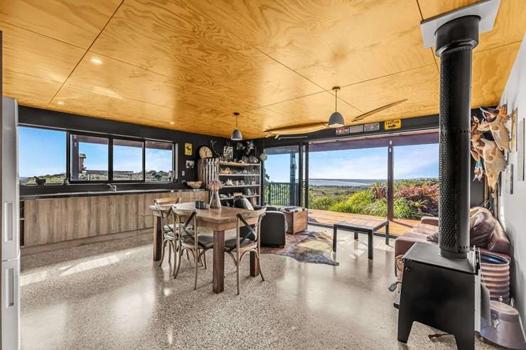 A two-bedroom retreat is up for grabs at 6831f State Highway 6, in Charleston, Buller. Photo / Supplied