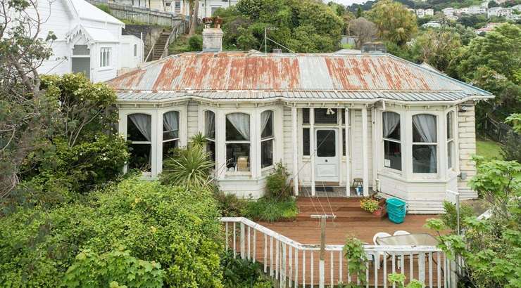 The weatherboard home on Logie Street, in Wellington’s Stokes Valley, sold for $342,500. Photo / Supplied