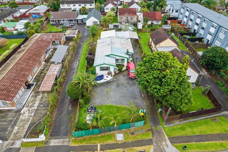 South Auckland houses aerial