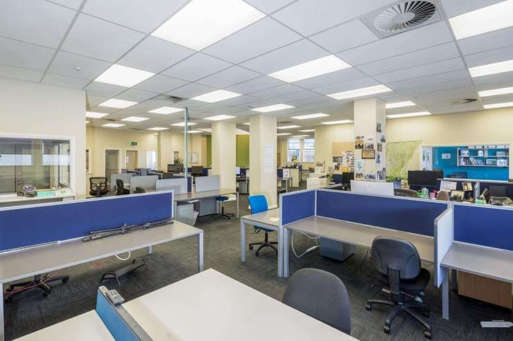 The iconic Times-Age building in the centre of Masterton is looking for new tenants. Photo / Supplied