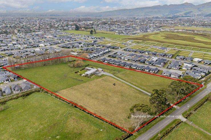 The striking cedar-clad four-bedroom, two-bathroom home on Quaifes Road, in Halswell, Christchurch, was built in 2015. Photo / Supplied