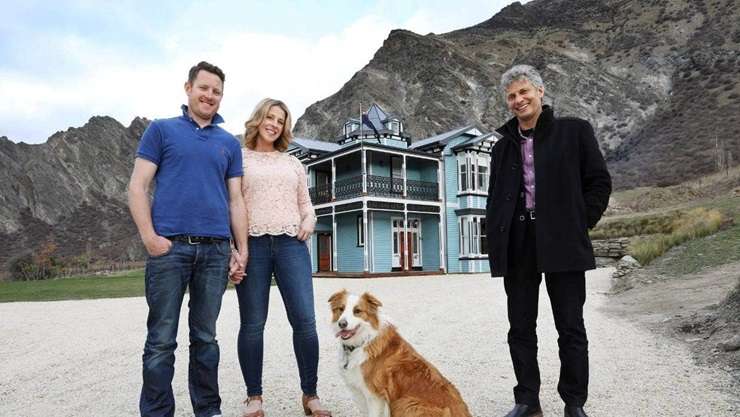 The two-storey villa on Bluff Lane, in Gibbston, Queenstown, appeared on the TV show Grand Designs NZ and was snapped up in February. Photo / Supplied