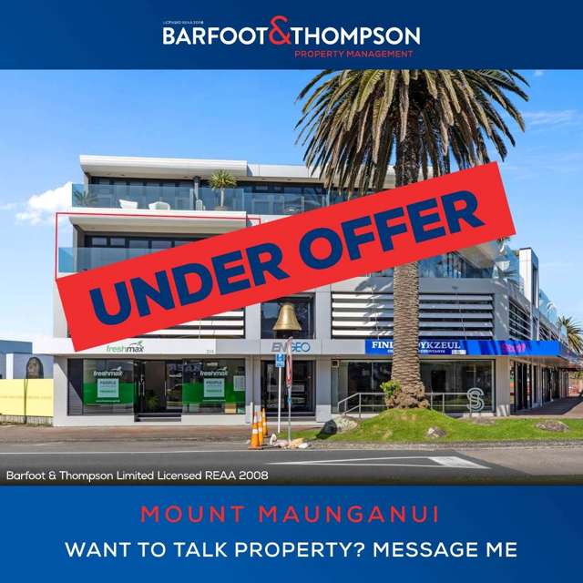 APARTMENT IN THE HEART OF MOUNT MAUNGANUI